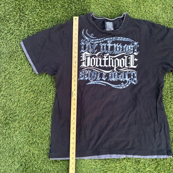 Southpole T Shirt Men's XXL Graphic Y2K Hip Hop Skater - Picture 6 of 7